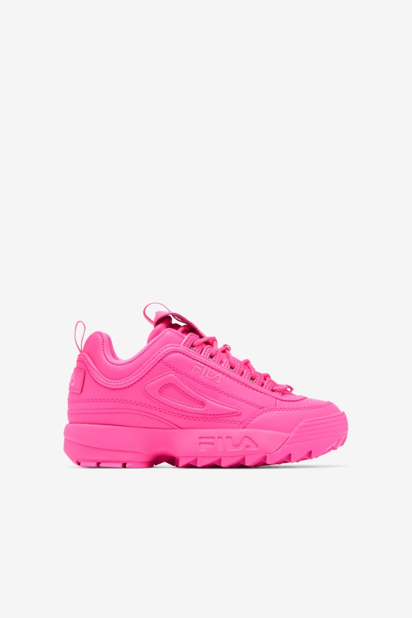 Fila Pink Little Kids' Disruptor 2 Premium