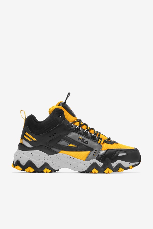 Men's Oakmont Tr Mid Fila Gold/Black/Glacier Gray
