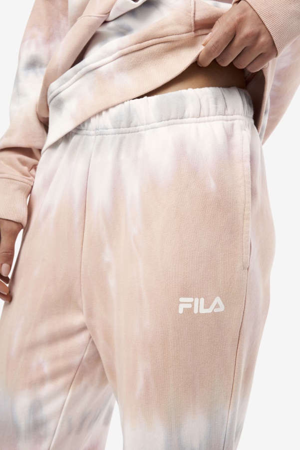 Fila Raleigh Tie Dye Jogger Gardenia/White/Belgian Block