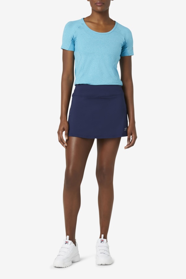 Pickleball Flounce Skort Navy Fila