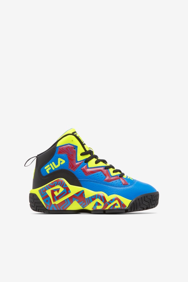 Fila Black/Yellow/Red Big Kids' MB
