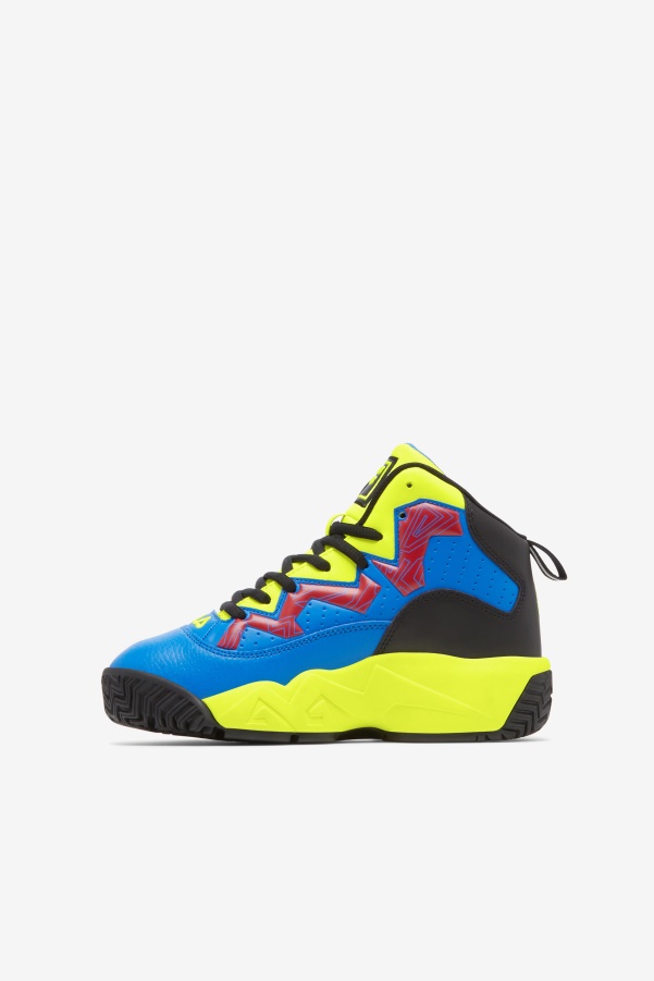 Fila Black/Yellow/Red Big Kids' MB