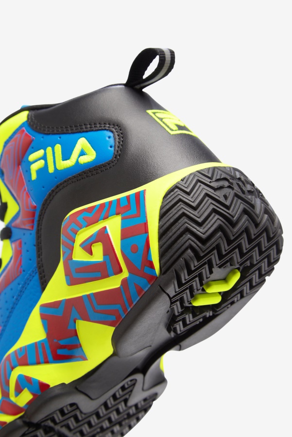 Fila Black/Yellow/Red Big Kids' MB