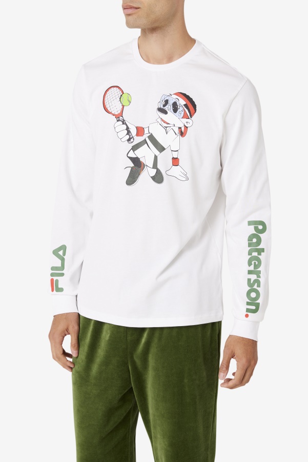 Fila White FILA X Paterson Long Sleeve Tee