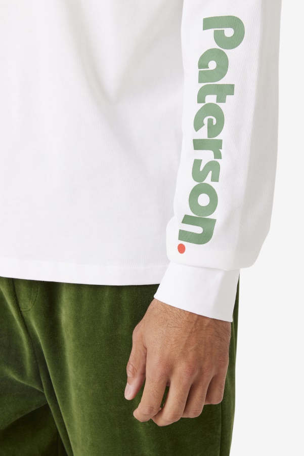 Fila White FILA X Paterson Long Sleeve Tee