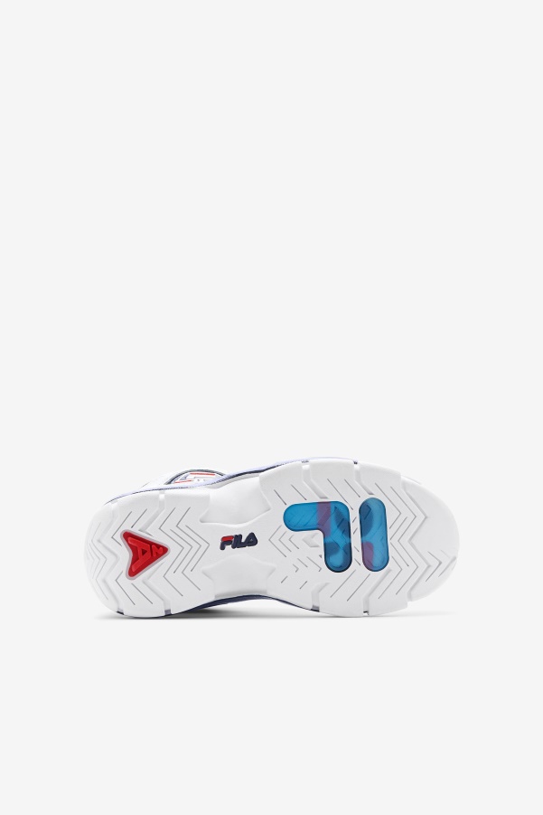 White/Navy/Red Fila Little Kids' Grant Hill 2 25th Anniversary Edition