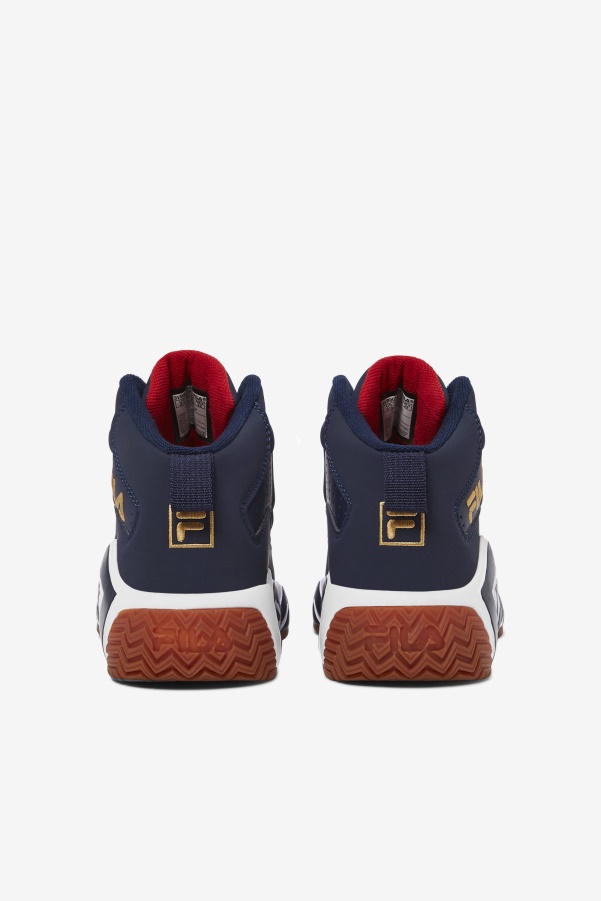 Navy/White/Metallic Gold Fila Little Kids' Mb
