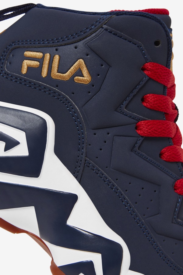 Navy/White/Metallic Gold Fila Little Kids' Mb