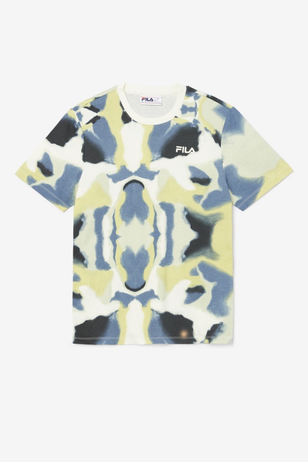 Acotas Tee Brushstroke Print Fila