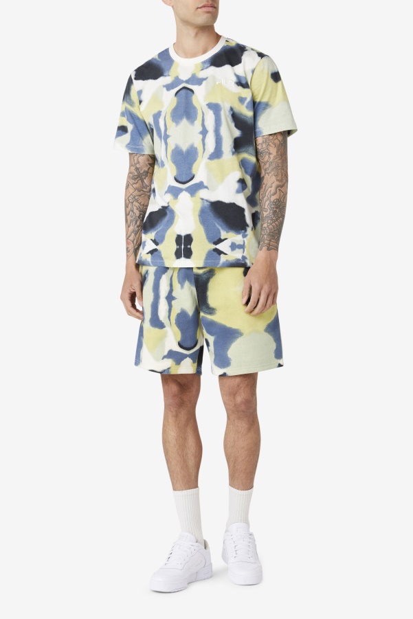 Acotas Tee Brushstroke Print Fila