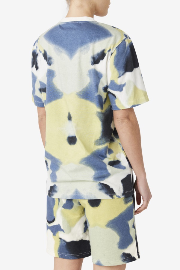 Acotas Tee Brushstroke Print Fila