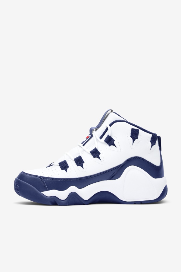 Fila Men's Grant Hill 1 White/Navy/Red