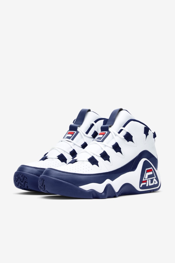 Fila Men's Grant Hill 1 White/Navy/Red