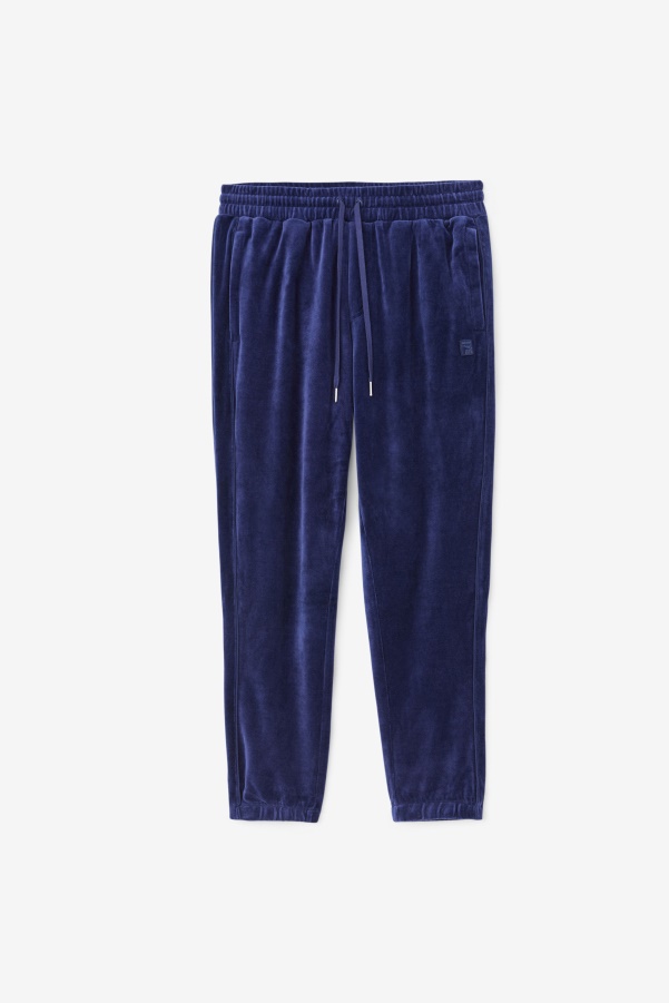 Fila Navy Deverall Velour Pant