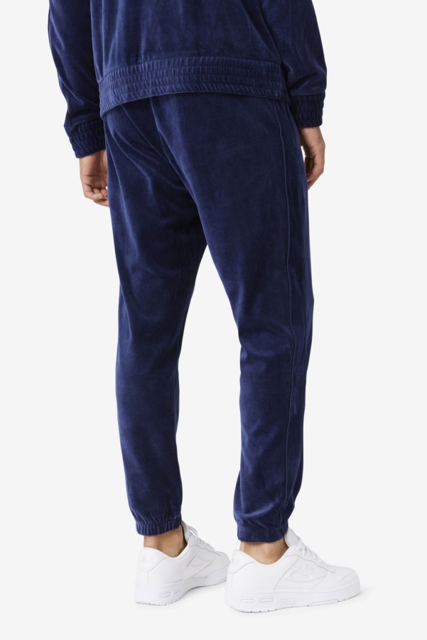 Fila Navy Deverall Velour Pant