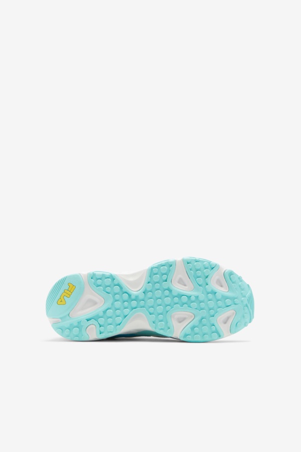 Big Kids' Ray Tracer Apex Fila Celandine/Blue/Blue