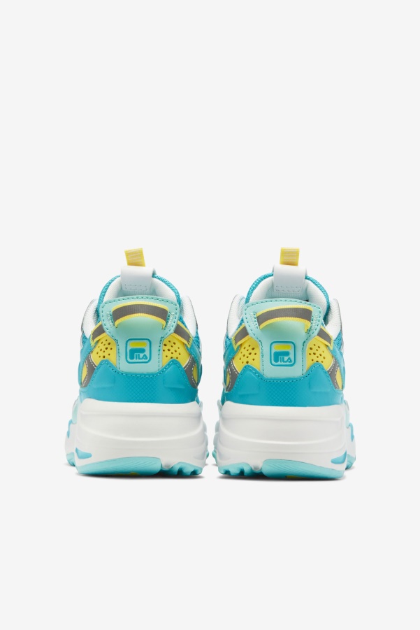 Big Kids' Ray Tracer Apex Fila Celandine/Blue/Blue