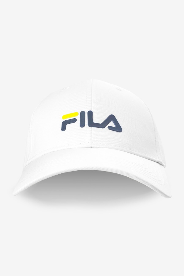 Dad Hat Fila White