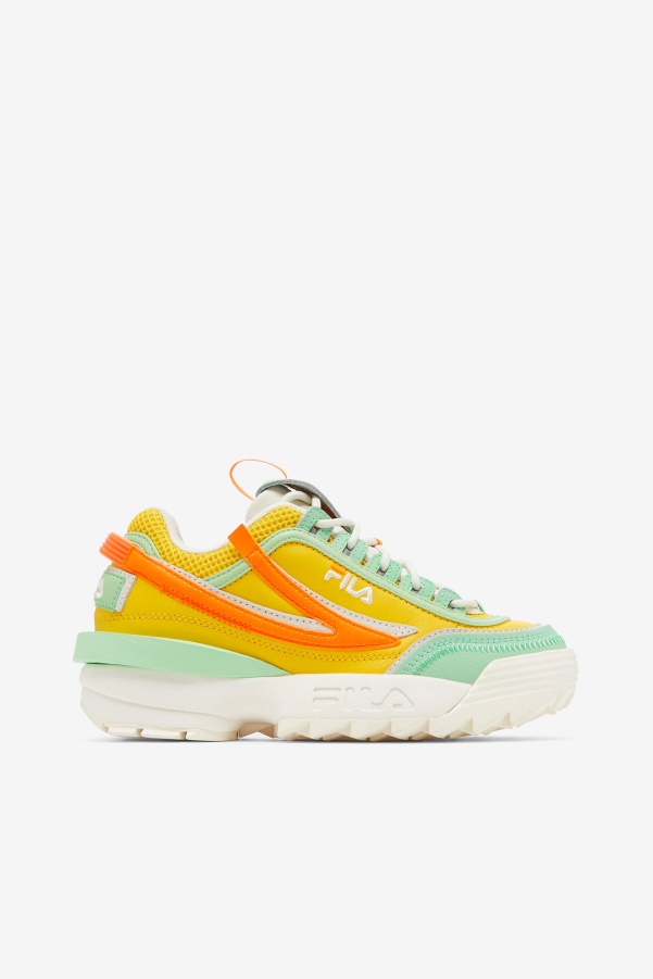 Women's Disruptor 2 Exp Lemon/Green Ash/Orange Fila