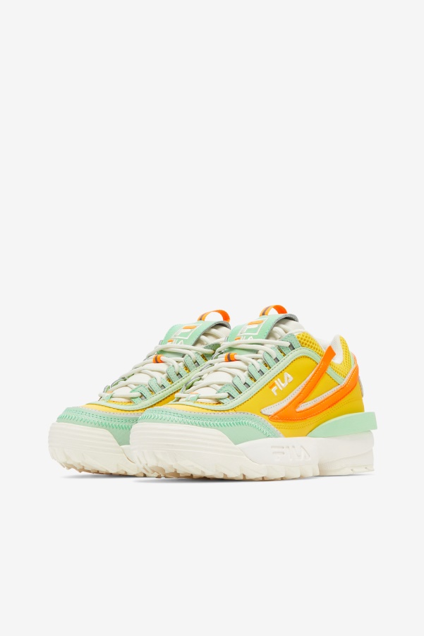Women's Disruptor 2 Exp Lemon/Green Ash/Orange Fila