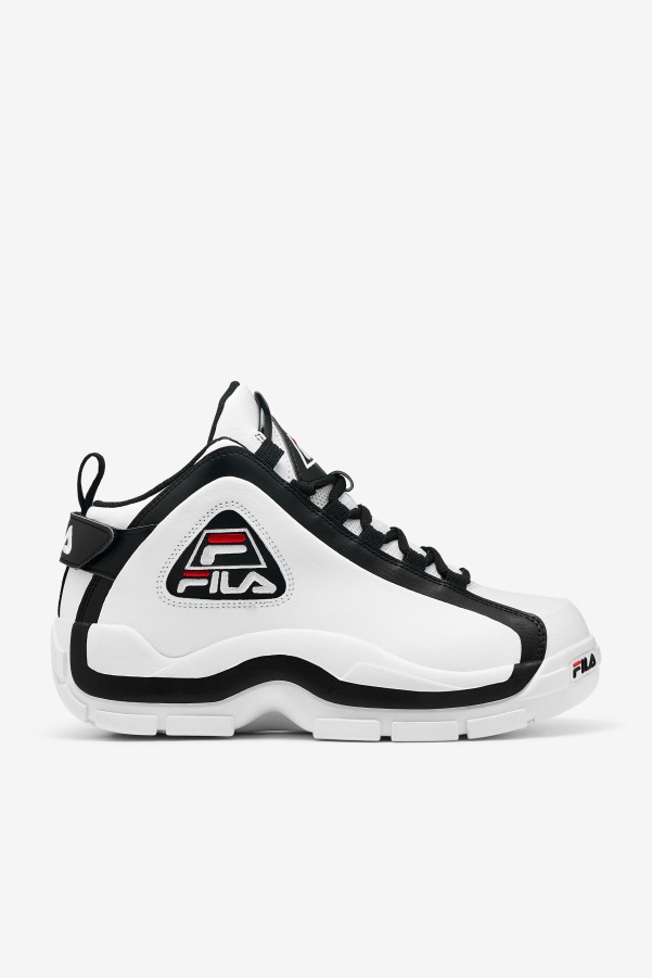 White/Black/Red Fila Men's Grant Hill 2