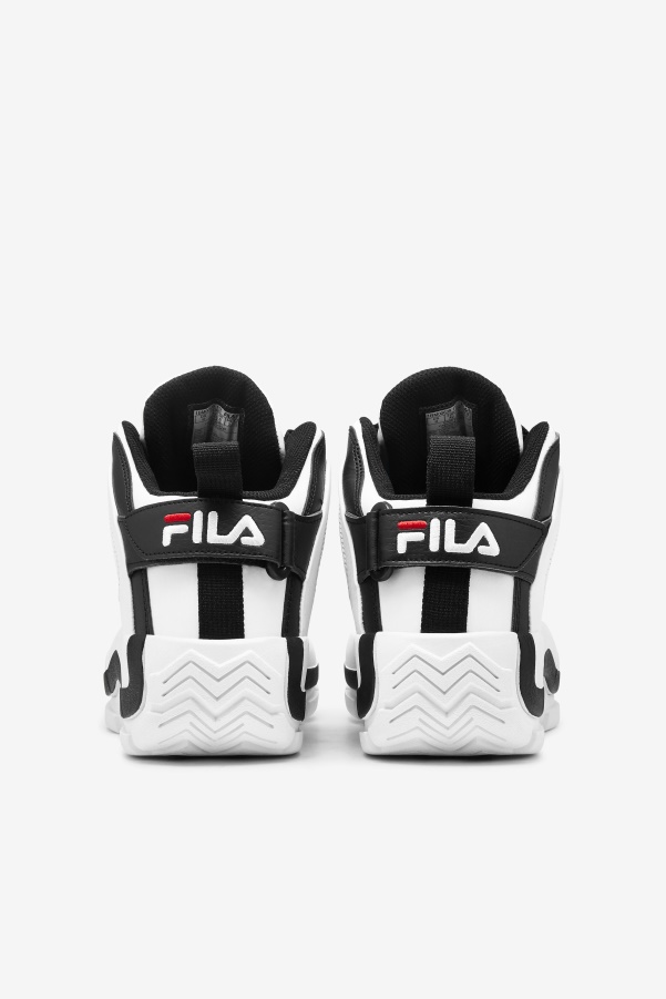 White/Black/Red Fila Men's Grant Hill 2