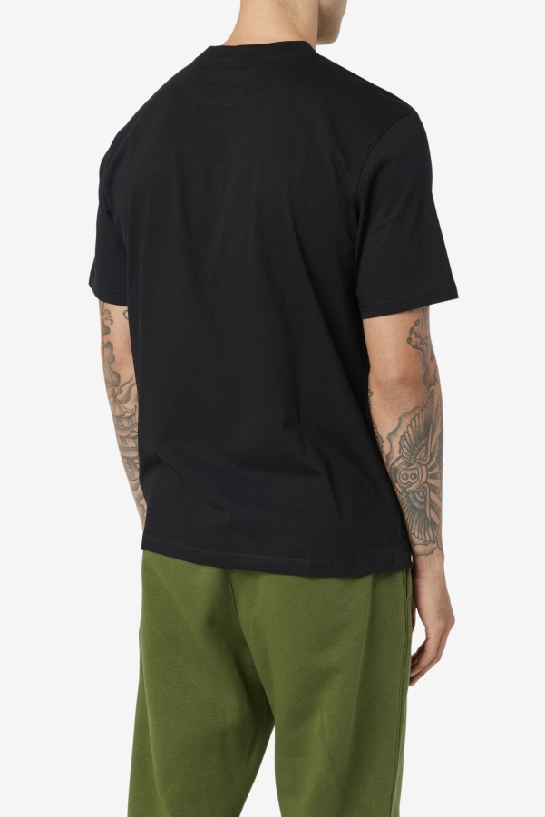 Black/White/Red borough tee Fila