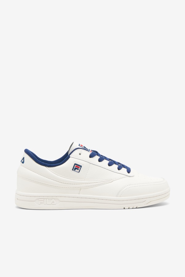 Men's Tennis 88 Gardenia/Navy/Red Fila