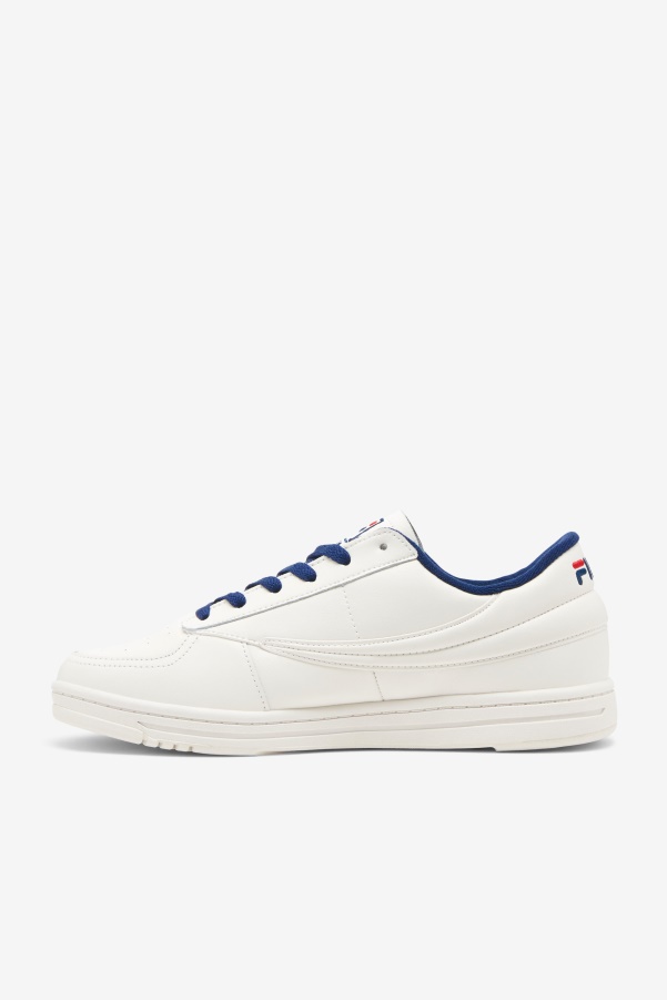 Men's Tennis 88 Gardenia/Navy/Red Fila