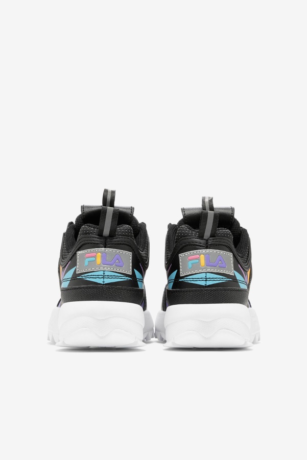 Fila Big Kids' Disruptor 2 Premium Black/Bubblegum/White