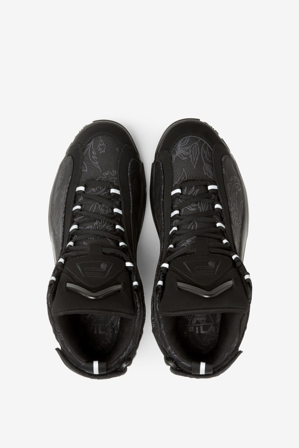 Black Women's Grant Hill 2 Floral Jacquard Fila