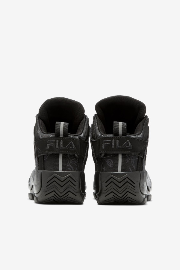 Black Women's Grant Hill 2 Floral Jacquard Fila