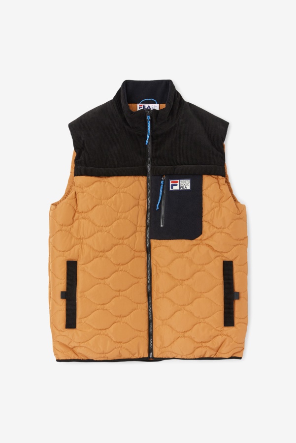 Adobe/Black Fila Crag Vest