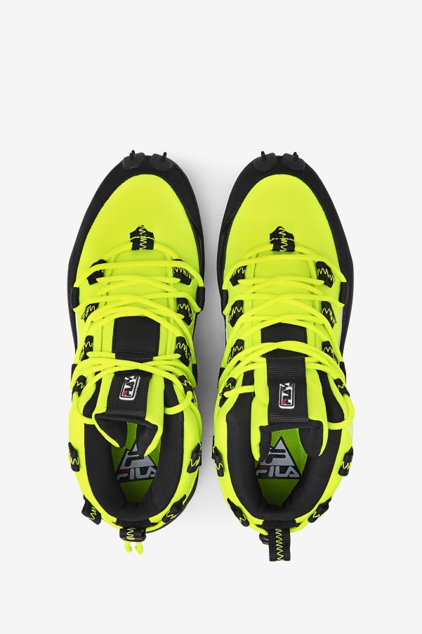 Yellow/Black/Red Women's Grant Hill 1 x Trailpacer Fila