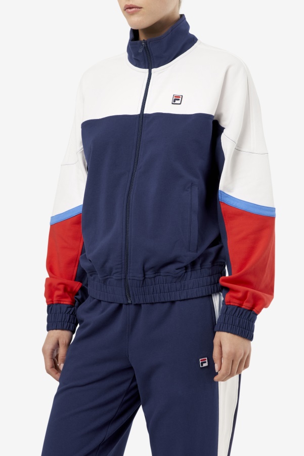Fila Navy Makayla Track Jacket