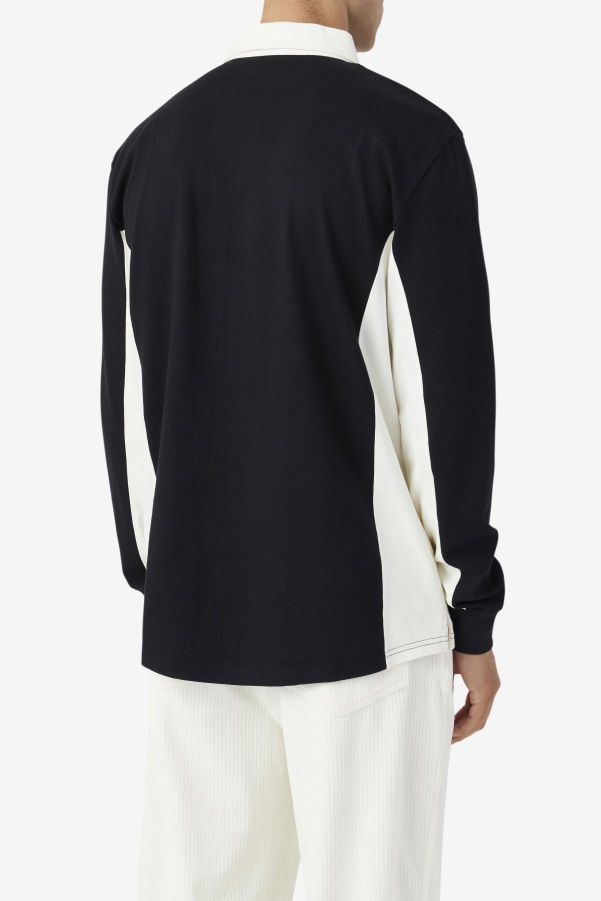 Black/Egret Filmore Rugby Fila