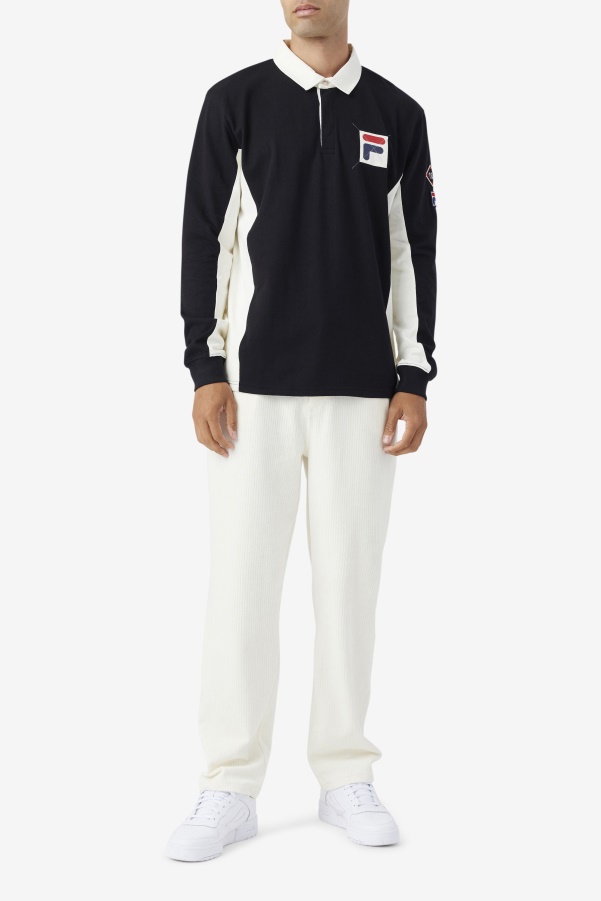 Black/Egret Filmore Rugby Fila