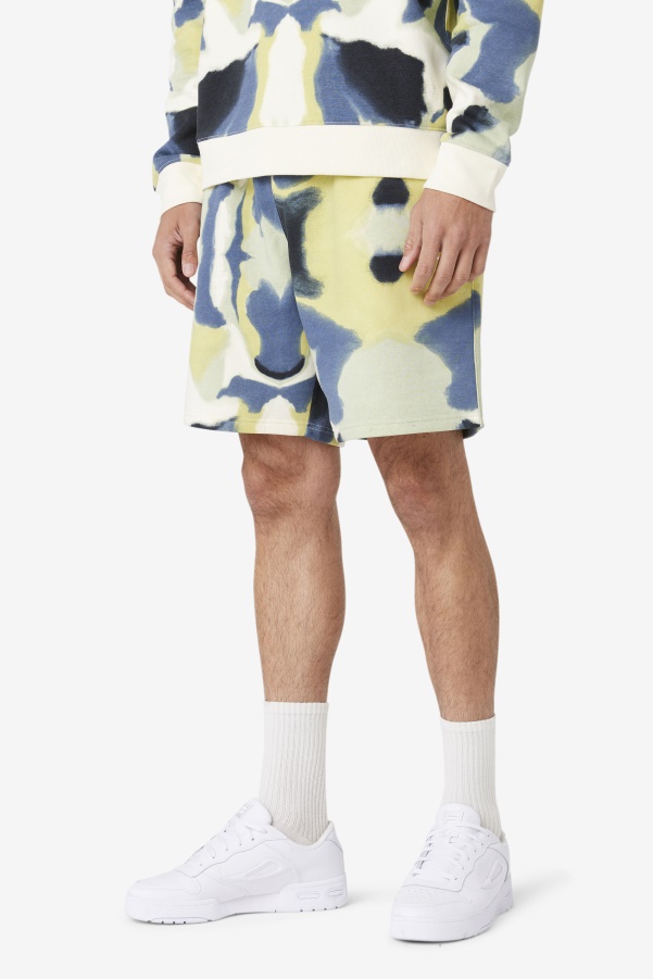 Aim Short Brushstroke Print Fila