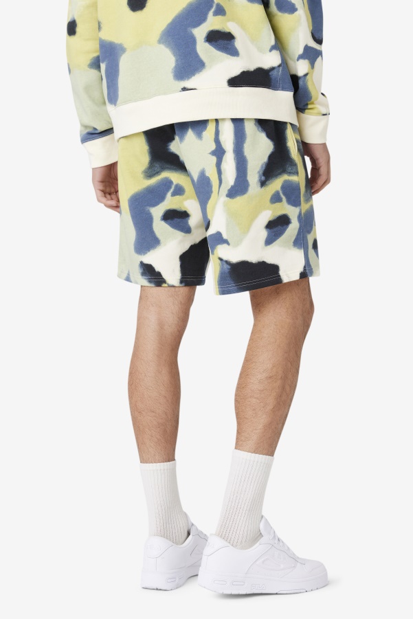 Aim Short Brushstroke Print Fila