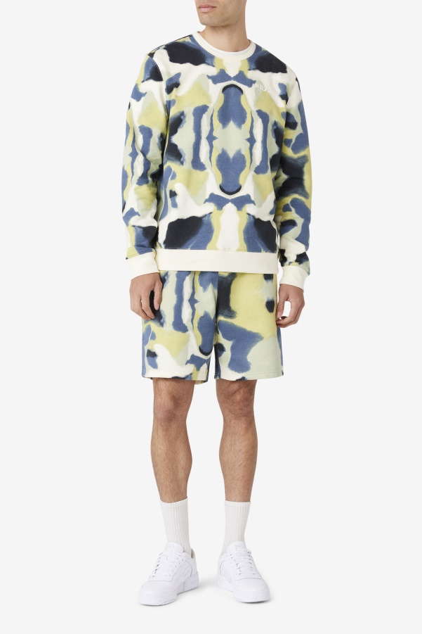 Aim Short Brushstroke Print Fila