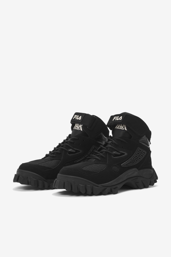 Men's Yak Boots Black/Gardenia Fila