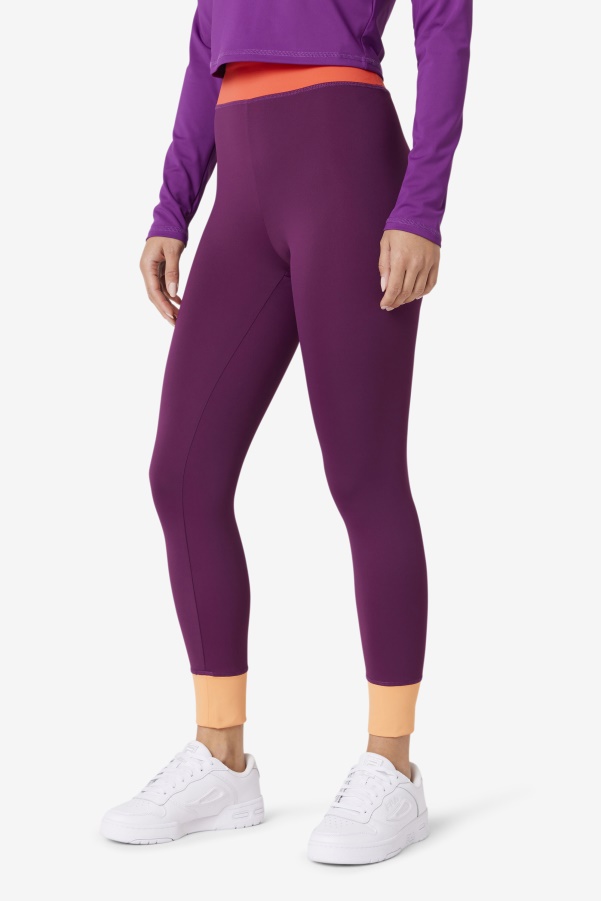 Fila Marnie Base Layer Legging Charisma/Crocus Petal/Cayenne
