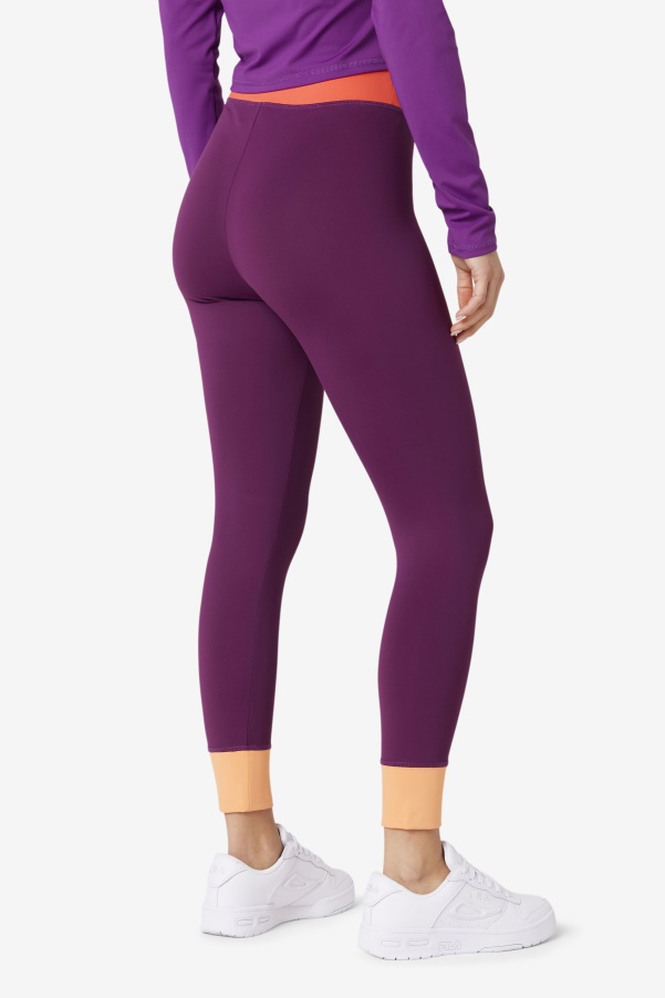 Fila Marnie Base Layer Legging Charisma/Crocus Petal/Cayenne