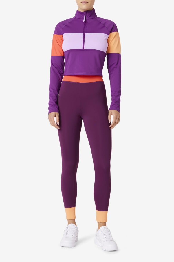 Fila Marnie Base Layer Legging Charisma/Crocus Petal/Cayenne