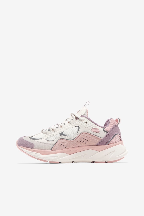Gardenia/Peach Whip/Elderberry Women's Trigate Fila