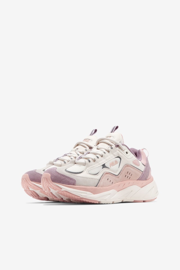 Gardenia/Peach Whip/Elderberry Women's Trigate Fila