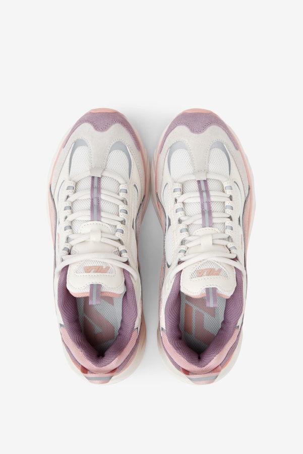 Gardenia/Peach Whip/Elderberry Women's Trigate Fila