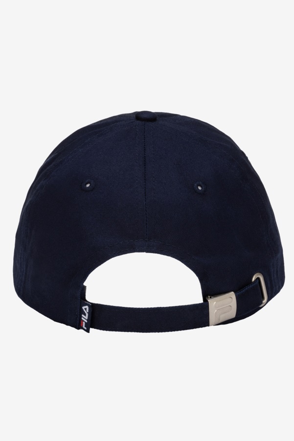 Fila Embroidered Logo Baseball Hat Navy