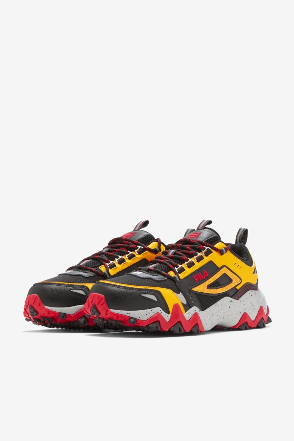 Black/Lemon/Red Men's Oakmont Tr Fila