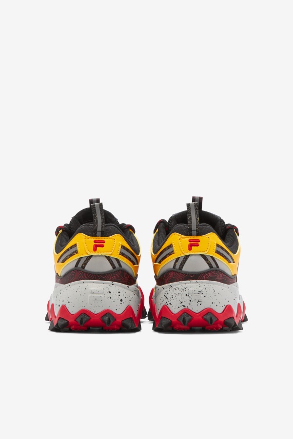 Black/Lemon/Red Men's Oakmont Tr Fila